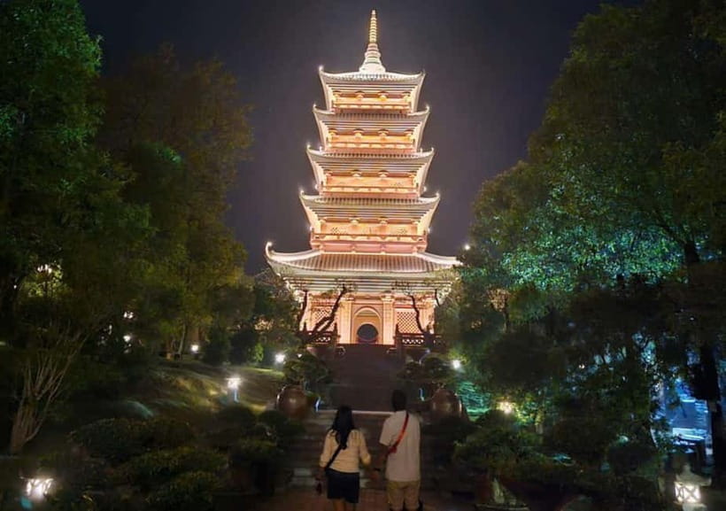 Sacred Nights at Bai Dinh Pagoda: A Spiritual Escape - Night Views From the 12th-Floor Stupa: The Big-Picture Moment