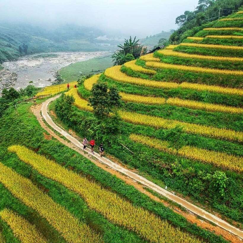 Sapa: 2-Day Local Guided Valley Trek with Night Homestay - Hau Thao night homestay: dinner, rest, and terrace views