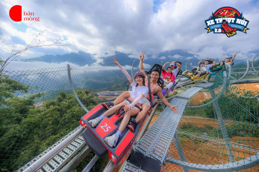 Sapa: Cat Cat Village, Moana, Alpine Coaster, Fansipan Cable - How Your Day Ends: Stone Church vs Alpine Coaster Drop-Off