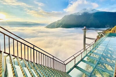 Sapa Dragon Cloud Glass Bridge and Silver Waterfall Half-Day Tour - Silver Waterfall (Thac Bac): short hike vibes and long-distance views