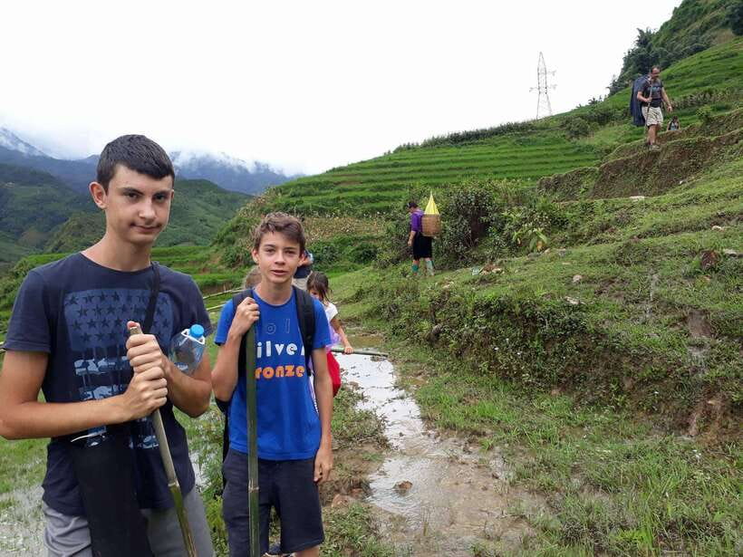 Sapa: Love Silver Waterfall, LonelyTree in Heaven-Rice Field - Lunch Break with a View: Simple Food, Better Timing