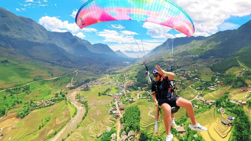 Sapa: Tandem Paragliding Adventure with Pickup & Drop-off - Safety briefing and gear-up: what you’ll actually do