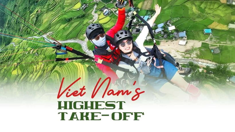 Sapa: Tandem Paragliding Adventure with Pickup & Drop-off - Landing with photos, GoPro moments, and a real souvenir