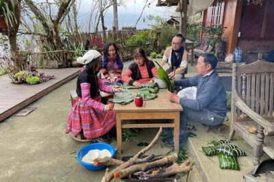 Sapa Trekking & Cooking with H’Mong Locals –Local Culture - Cat Cat Village: see it, then move deeper toward Y Linh Ho