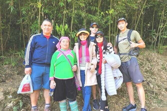 Sapa Trekking & Cooking with H’Mong Locals –Local Culture - Ta Van Village finish: walking ends, then taxi back to Sapa