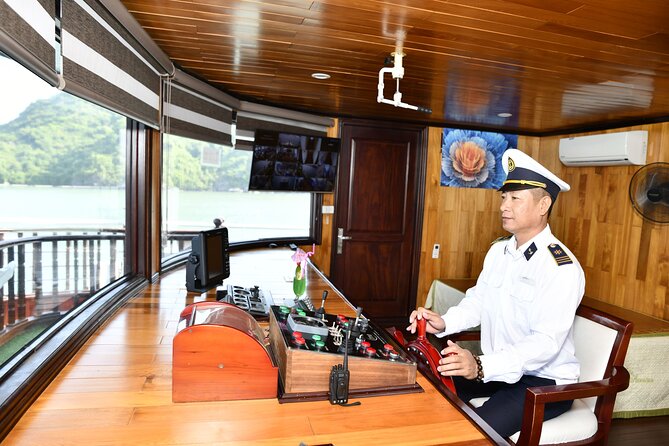 Sapphire Cruise 3 Days Tour into Halong Bay (2 Nights on Boat ) - Private cabin on a 4.5-star ship: your base for 2 nights