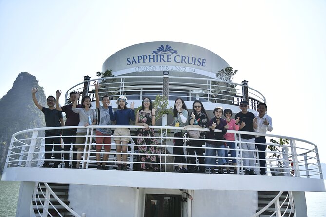 Sapphire Cruise 3 Days Tour into Halong Bay (2 Nights on Boat ) - Day 2 in Lan Ha Bay: sunrise Tai Chi, a smaller-boat loop, and afternoon downtime