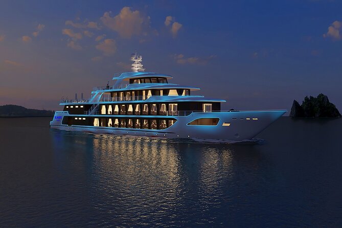 Sea Octopus Cruise | First 5 Star Vessel | 7h Explore Halong Bay - Hanoi to Halong Port: the value of a round-trip Limousine van