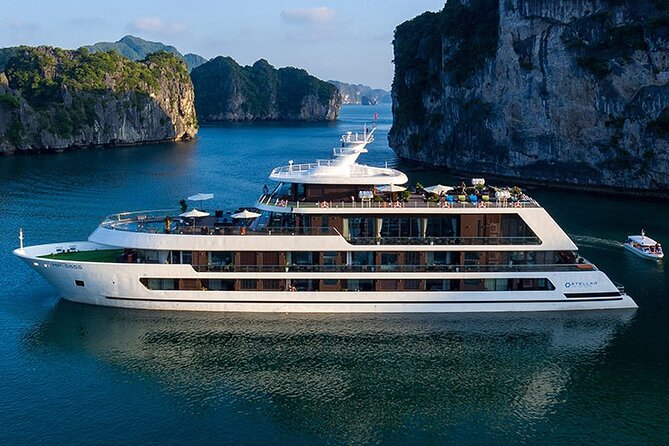 Stellar of The Seas Best Top Vip Cruise Ha Long Bay 2 Day 1 Night - Getting to Tuan Chau and boarding on time (11:30 AM)