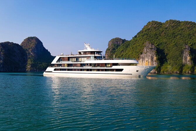 Stellar of the Seas Cruise Halong Bay 3Days 2Night on 5 Star Cruise - The cruise cabin: balcony time is the real luxury