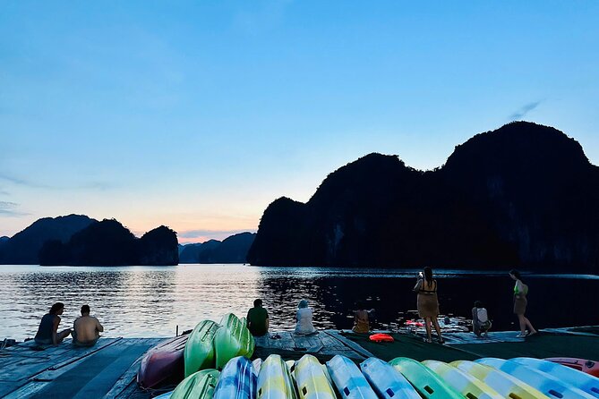 Sunset and Plankton Bioluminescent Night Kayak Lan Ha Bay - Kayaking in Lan Ha: what you should expect on the water