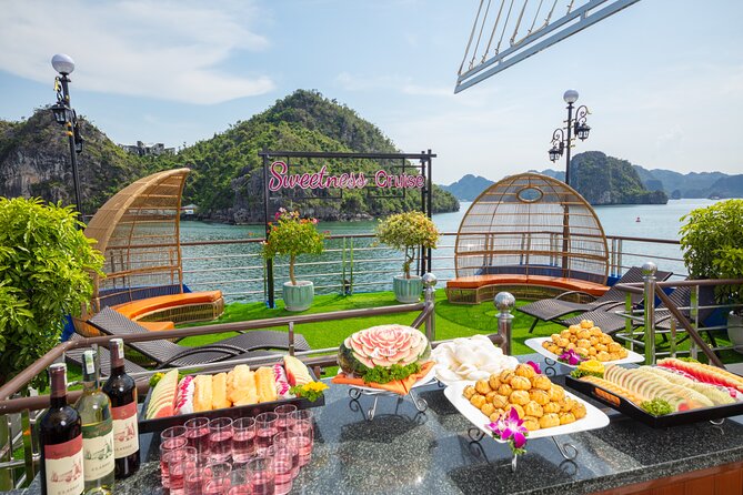 Sweetness Cruise Ha Long Bay: Caves, Kayaking, Swimming & Lunch - Sung Sot Cave: where the stalactites steal the show