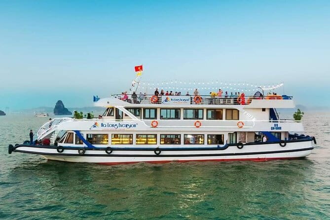 Taliya Day Cruise: Top Luxury Tour in Halong Bay & Lan Ha Bay - Food and onboard comfort: premium lunch plus sunset party