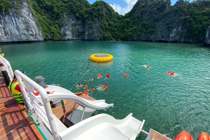 The Halong Catamaran Premium Day Cruise From Ha Long Bay - Lunch, a cooking demo, and dietary-friendly service