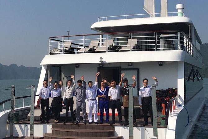 The Most Luxurious Ha Long Bay 1 Day Trip - Jadesails Cruise - Welcome Aboard at Tuan Chau: Briefing, Safety, and First Views