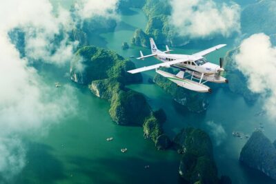 Transfer from Hanoi to Halong by Seaplane with scenic tour - The 15-Minute Scenic Extension Over Halong Bay