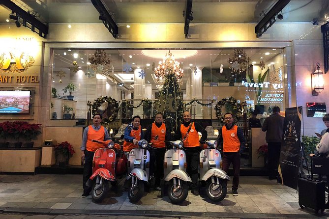 Vespa Tour Hanoi Life Rustic - Stop 3: West Lake romance, a pagoda stop, and drinks with a view
