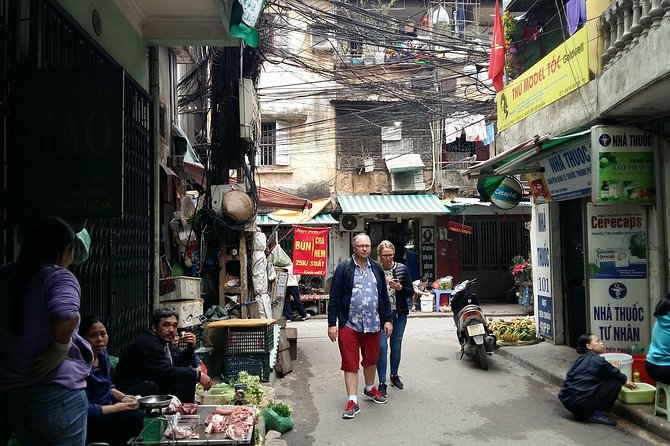 Vespa Tour Hanoi Life Rustic - Lunch: Bun Cha done the real way, plus spring rolls and papaya dipping sauce
