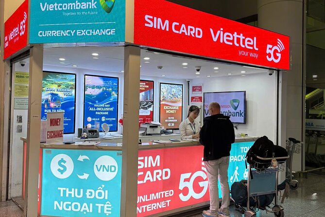 Viettel SIM for Vietnam – 30 Days, 5GB Per Day | eSIM & Physical - Getting online quickly at the kiosk: what the process feels like