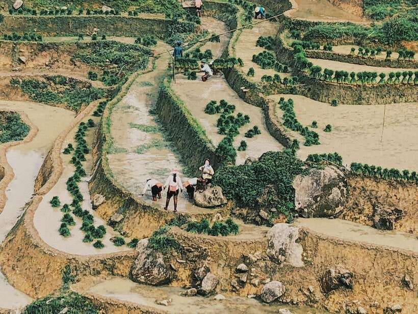 Visit all place in Sa Pa with easy riders - Thác Bạc (Silver Waterfall): the classic waterfall stop